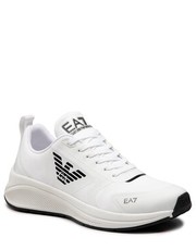 Mokasyny męskie Sneakersy EA7 Emporio Armani - X8X126 XK304 D611 White/Black - eobuwie.pl Ea7 Emporio Armani