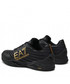 Mokasyny męskie Ea7 Emporio Armani Sneakersy  - X8X079 XK203 M701 Triple Black/Gold