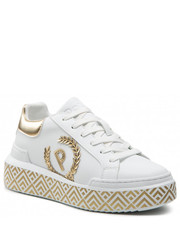 Sneakersy Sneakersy  - SA15014G1FXD110A Bianco/Oro - eobuwie.pl Pollini
