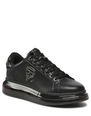 Półbuty męskie Sneakersy  - KL52631 Black Lthr/Mono - eobuwie.pl Karl Lagerfeld