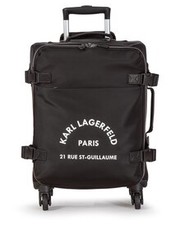 Torba podróżna /walizka Mała Materiałowa Walizka  - 225W3022 Black 999 - eobuwie.pl Karl Lagerfeld