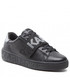 Sneakersy Karl Lagerfeld Sneakersy  - KL61037 Black Lthr W/Silver