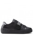 Sneakersy Karl Lagerfeld Sneakersy  - KL61037 Black Lthr W/Silver