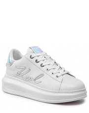 Sneakersy Sneakersy  - KL62510A White Lthr/Iridescent - eobuwie.pl Karl Lagerfeld