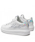 Sneakersy Karl Lagerfeld Sneakersy  - KL62510A White Lthr/Iridescent