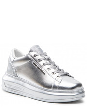 Sneakersy Sneakersy  - KL62525A Silver Textured LThr - eobuwie.pl Karl Lagerfeld