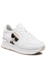 Sneakersy Sneakersy  - KL61930  White Lthr/Suede - eobuwie.pl Karl Lagerfeld