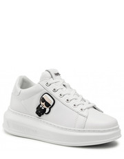Sneakersy Sneakersy  - KL62530 White Lthr/Mono - eobuwie.pl Karl Lagerfeld