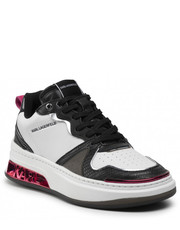 Sneakersy Sneakersy  - KL62020 White Lthr/Black - eobuwie.pl Karl Lagerfeld