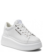 Sneakersy Sneakersy  - KL63515 White Lthr/Mono - eobuwie.pl Karl Lagerfeld