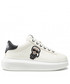 Sneakersy Karl Lagerfeld Sneakersy  - KL62530A White Lthr