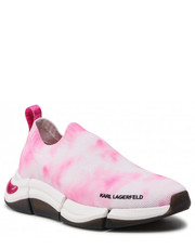 Sneakersy Sneakersy  - KL63211 Pink Mix Textile - eobuwie.pl Karl Lagerfeld