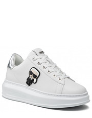 Sneakersy Sneakersy  - KL62530  White Lthr W/Silver - eobuwie.pl Karl Lagerfeld