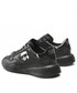 Mokasyny męskie Karl Lagerfeld Sneakersy  - KL52830 Black Lthr/Mono