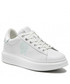 Mokasyny męskie Karl Lagerfeld Sneakersy  - KL52531G White Lthr