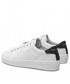 Mokasyny męskie Karl Lagerfeld Sneakersy  - KL51018 White Lthr
