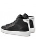 Mokasyny męskie Karl Lagerfeld Sneakersy  - KL51040 Black Lthr