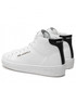 Mokasyny męskie Karl Lagerfeld Sneakersy  - KL51040 White Lthr.
