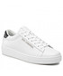 Mokasyny męskie Karl Lagerfeld Sneakersy  - KL51019 White Lthr