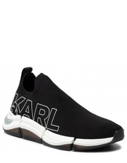 Mokasyny męskie Sneakersy  - KL53210 Black - eobuwie.pl Karl Lagerfeld