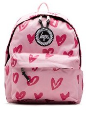Plecak Plecak  - Pink Glitter Scribble Heart Crest Backpack YVLR-667 Pink - eobuwie.pl Hype