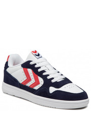 Półbuty męskie Sneakersy  - Camden 213814-9194 White/Red/Navy - eobuwie.pl Hummel