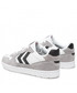 Mokasyny męskie Hummel Sneakersy  - Camden Mixed 213814-9034 White/Black/Grey