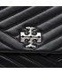 Torebka Tory Burch Torebka  - Kira Chevron Convertible Shoulder Bag 90446 Black/Rolled Nickel 002