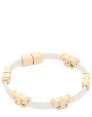 Bransoletka Bransoletka  - Serif-T Stackable Bracelet 80706 Tory Gold/New Ivory 701 - eobuwie.pl Tory Burch
