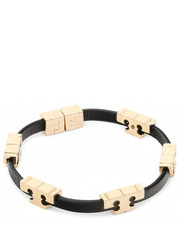 Bransoletka Bransoletka  - Serif-T Stackable Bracelet 80706 Tory Gold/Black/Black 706 - eobuwie.pl Tory Burch