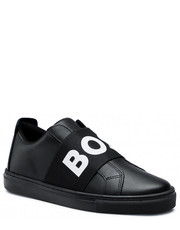 Sneakersy dziecięce Sneakersy  - J29299 S Black 09B - eobuwie.pl Boss