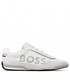 Mokasyny męskie Boss Sneakersy  - Saturn 50480087 White 100