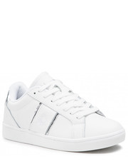 Sneakersy Sneakersy  - Walk Lth BTW114010 White/Silver 1040 - eobuwie.pl United Colors Of Benetton
