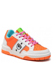 Sneakersy Sneakersy  - CF3002-058 Orange Fluo - eobuwie.pl Chiara Ferragni