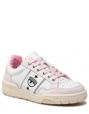 Sneakersy Sneakersy  - CF3003-171 White/Light Pink - eobuwie.pl Chiara Ferragni