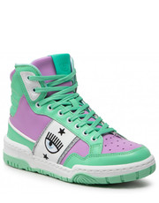 Sneakersy Sneakersy  - CF3006 173 Violet/Green - eobuwie.pl Chiara Ferragni
