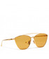 Okulary Fendi Okulary przeciwsłoneczne  - FF 0438/S Yellow/Gold 001 1