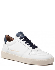 Mokasyny męskie Sneakersy  - Cambridge ASAVK1U86WBL White Blue - eobuwie.pl Alexander Smith