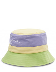 Czapka Kapelusz  - Signature Reversible Block Bucket Hat 7015489 Purple/Yellow/Green - eobuwie.pl Karl Kani