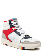 Sneakersy Sneakersy  - Basket 90 Mid Fruit Base SHMISBAM White/Red 205 - eobuwie.pl Acbc