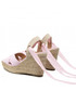 Sandały Jenny Fairy Espadryle  - LS5517-06 Pink