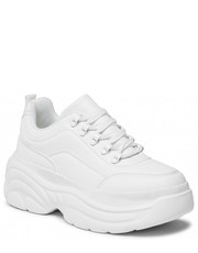 Sneakersy Sneakersy  - WAG111001-02 White - eobuwie.pl DeeZee