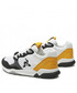 Mokasyny męskie Le Coq Sportif Sneakersy  - Lcs R500 2220205 Optical White/Citrus