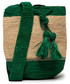 Shopper bag Manebi Torebka  - Beach Bucket V 2.8 Ae Green Natural