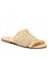 Klapki Manebi Klapki  - Leather Sandals S 4.6 Y0 Natural Fringed