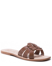 Klapki Klapki  - Leather Sandals S 5.1 Y0 Cuero - eobuwie.pl Manebi