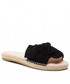 Espadryle Manebi Espadryle  - Sandals With Knot K 1.0 Black Soft Suede