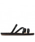 Espadryle Manebi Espadryle  - Rope Sandals S 3.7 Y0 Black Raffia Rope