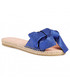 Espadryle Manebi Espadryle  - Sandals With Bow O 1.6 J0 Electric Blue