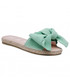 Espadryle Manebi Espadryle  - Sandals With Bow M 3.1 J0 Mint